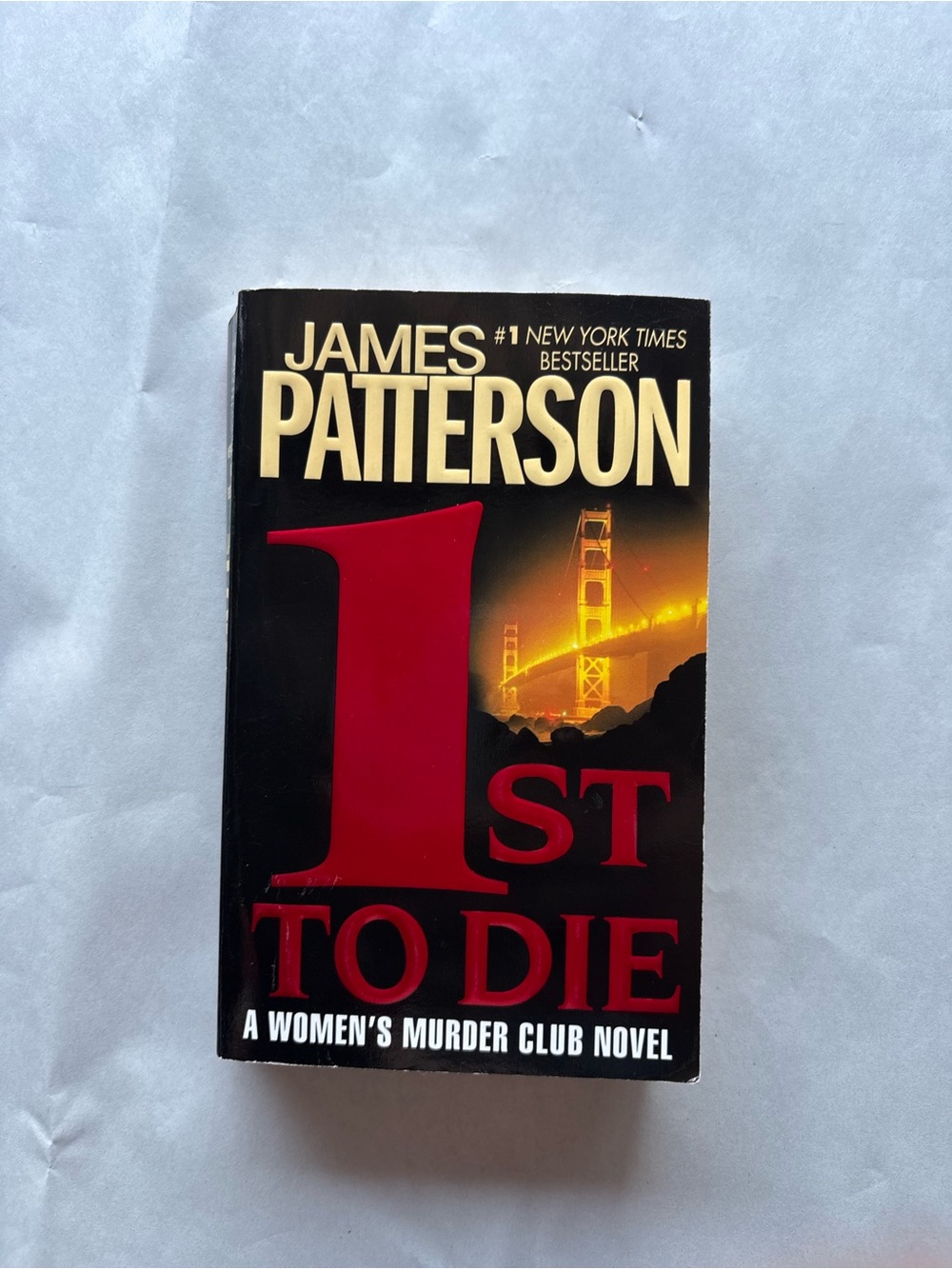 James Patterson 1st to Die Women's Murder Club #1 Mass Market Reprint 2002